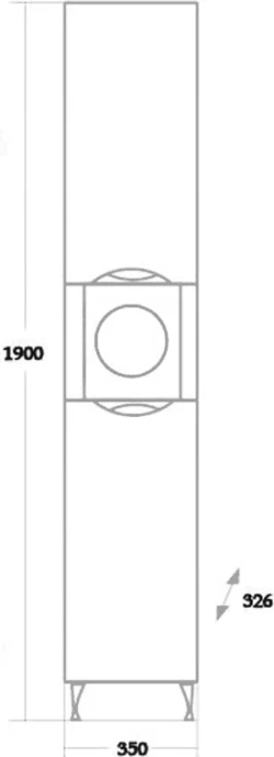 Комплект мебели Onika Флорена 105 белый - 9