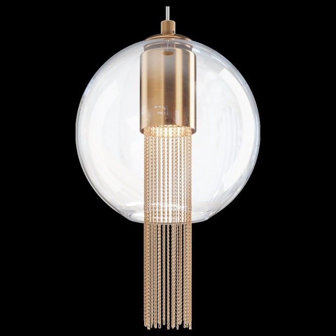 Подвесной светильник Maytoni Flusso P095PL-01BZ - 2