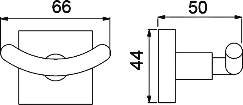 Крючок Timo Selene 12012/03 - 1