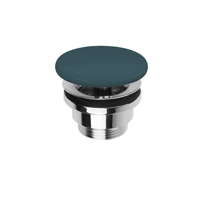 SIMAS Донный клапан, клик-клак, с керамической крышкой, цвет Navy matt PLCE navy matt - 0