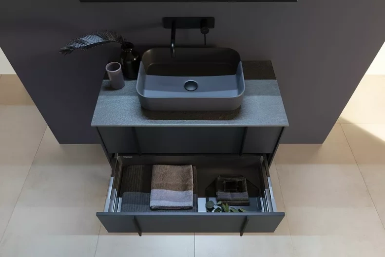 Тумба под раковину Allen Brau Reality 120 черный матовый 1.32008.AM - 8