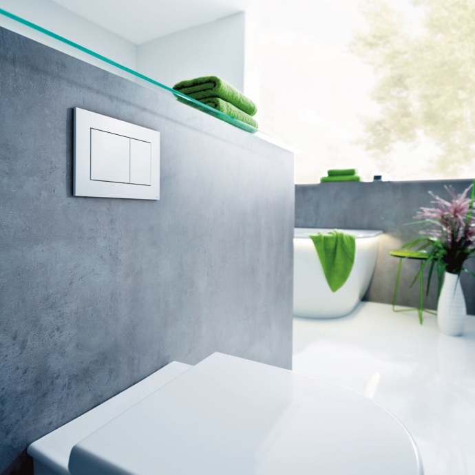 Кнопка смыва TECE Now 9240400 белая - 2