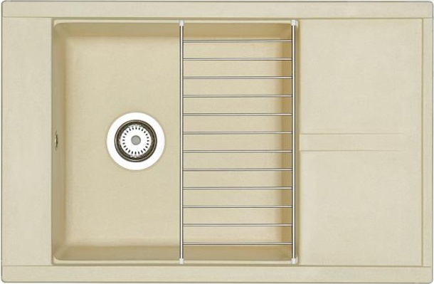 Мойка кухонная AQUATON Делия 78 шампань 1A715132DE290 - 2
