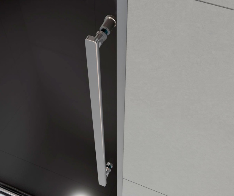 Душевая дверь в нишу Vincea Arno VPS-1A120CG 120 см, хром, стекло тонированное - 2