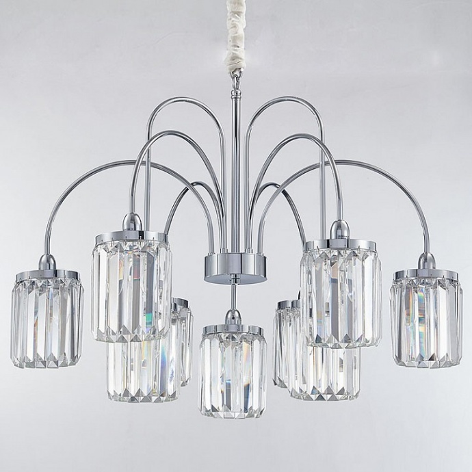 Подвесная люстра Newport 4500 4506+3/C chrome - 0