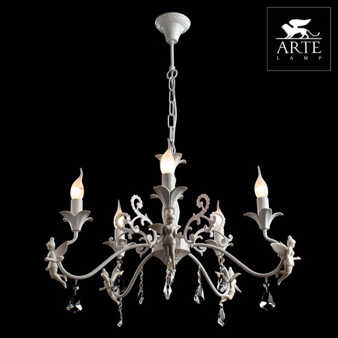Подвесная люстра Arte Lamp Angelina A5349LM-5WH - 1