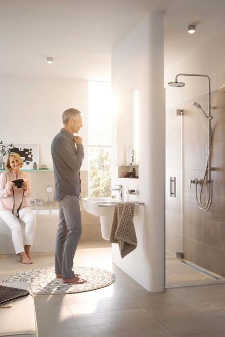 Смеситель Kludi Pure&Solid 342760575 для раковины, для безнапорных водонагревателей - 2