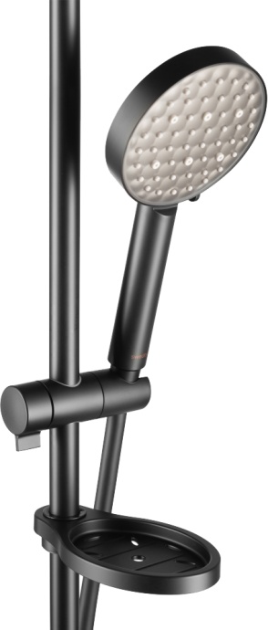 Душевая стойка Swedbe Hermes черный матовый  5116B - 4