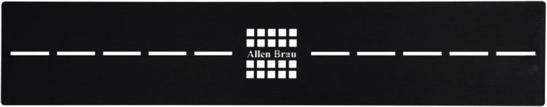 Накладка для сифона Allen Brau Infinity для поддона 160х80 черный матовый 8.210N7-BBA - 0