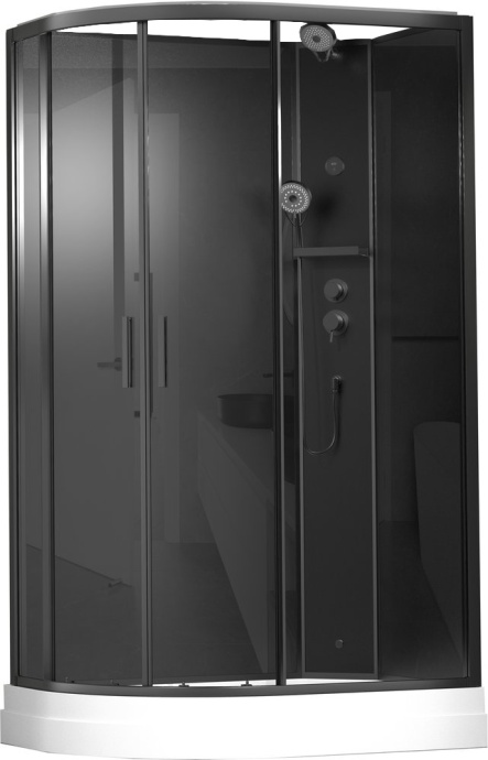 Душевая кабина Timo Premium Ilma-902 R B Black ILMA 902 R B - 0