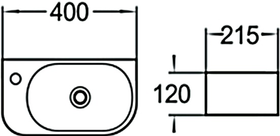 Рукомойник SantiLine SL-2014L - 1