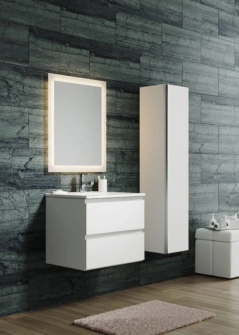 Тумба с раковиной Sanvit Авеню-2 60 белый глянец - 1