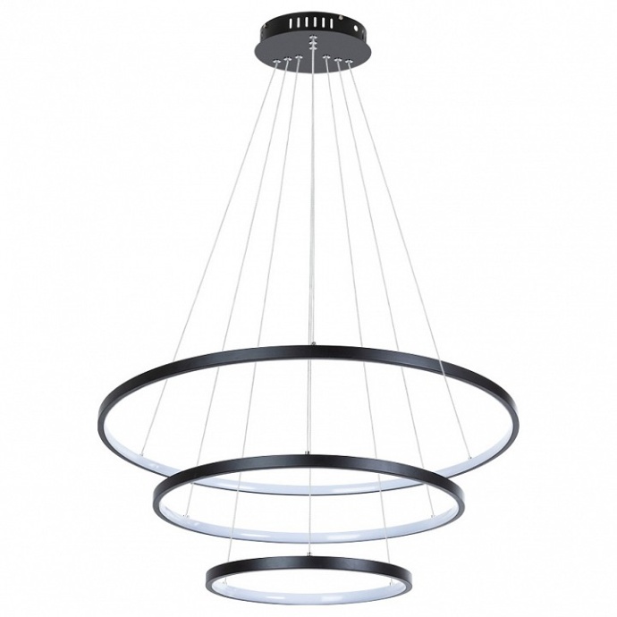 Подвесной светодиодный светильник Arte Lamp Frodo A2197SP-3BK - 0