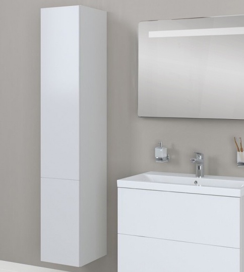 Шкаф-пенал AM.PM Gem L белый глянец, подвесной M90CHL0306WG - 0