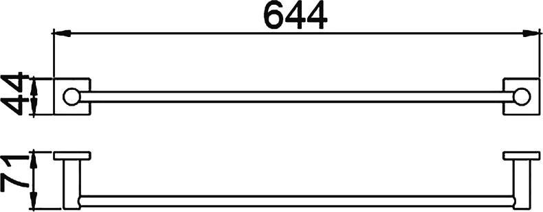 Полотенцедержатель Timo Selene 12053/03 - 2