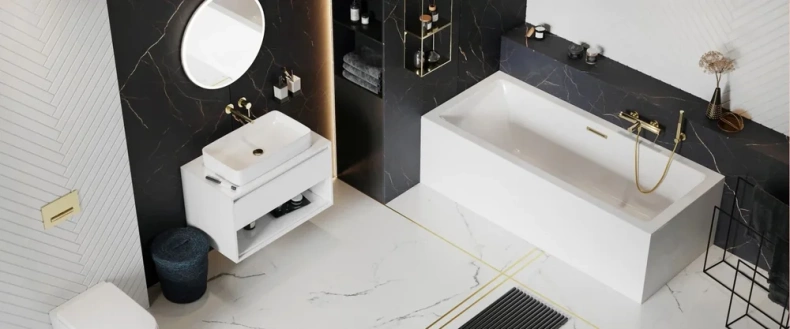 Смеситель для раковины Excellent Pi золото AREX.1214GL - 2