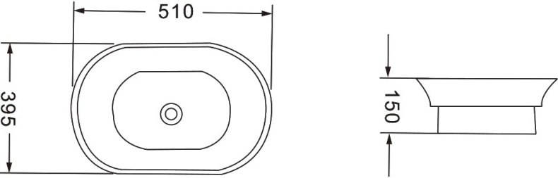 Раковина Vincea VBS-205 - 1