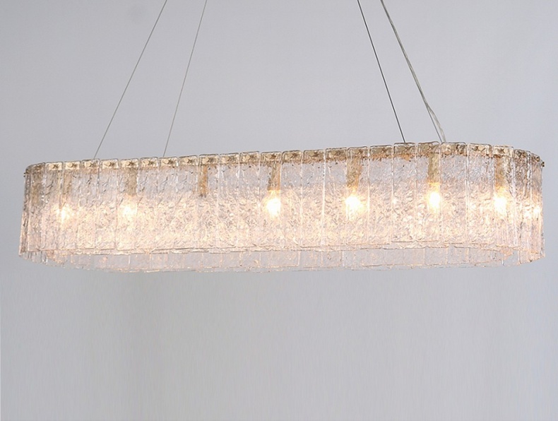 Подвесная люстра Newport 10820 10820/120 brass oval - 0