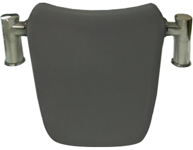 Подголовник SY-2B на металлических ножках к ванне TUDOR (серый) SY-2B-G - 0