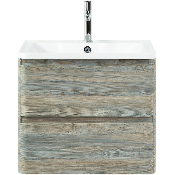 Тумба с раковиной BelBagno 70 светлое дерево - 0