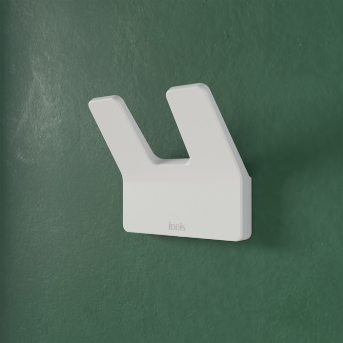 Крючок двойной IDDIS Slide сплав металлов, белый матовый  SLIWT20i41 - 1