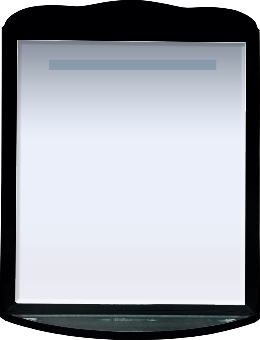Зеркало Misty Дайна 85 черное, с подсветкой П-Дай02085-021Св - 0