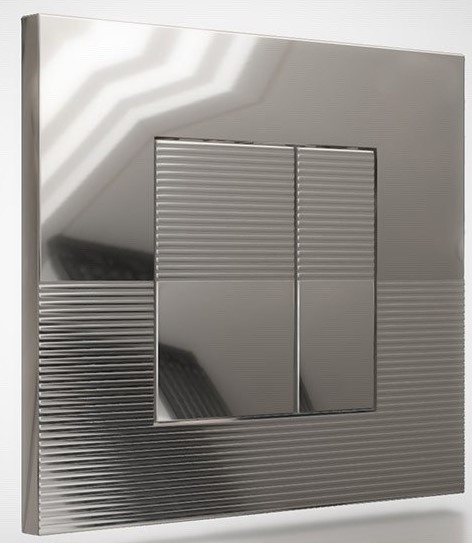 Комплект инсталляции beWash Fide с кнопкой смыва хром глянец K500RZVP0300PK000000 - 8