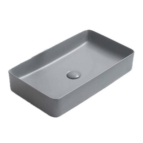 Раковина накладная CeramaLux NC 60.5 см светло-серый матовый  78189MH-5 - 0