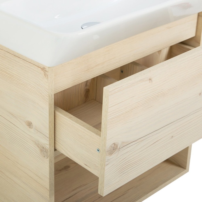 Тумба с раковиной BelBagno Neon 50 светлое дерево - 3
