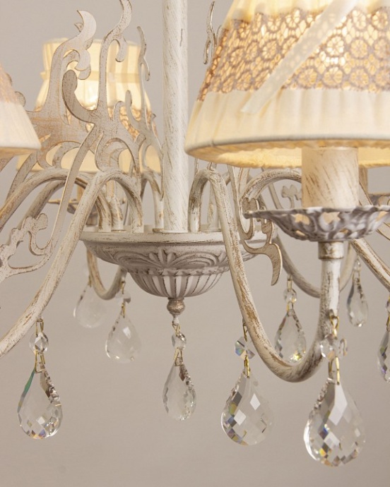 Подвесная люстра Abrasax Emma L.5401-5CREAM/G - 1