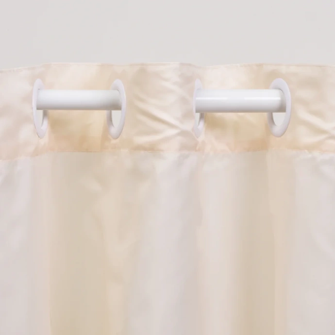 Штора для ванной Wasserkraft Vils 200х200 бежевый SC-10102 - 2