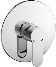 PB839103CP-RUS Смеситель встраиваемый в стену (1-функц) New Moon (262951) - 0