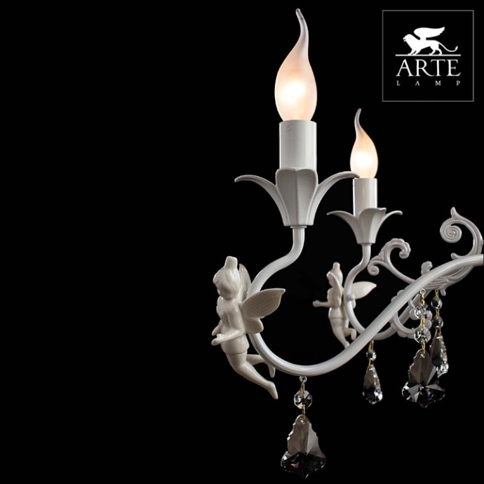 Подвесная люстра Arte Lamp Angelina A5349LM-5WH - 3