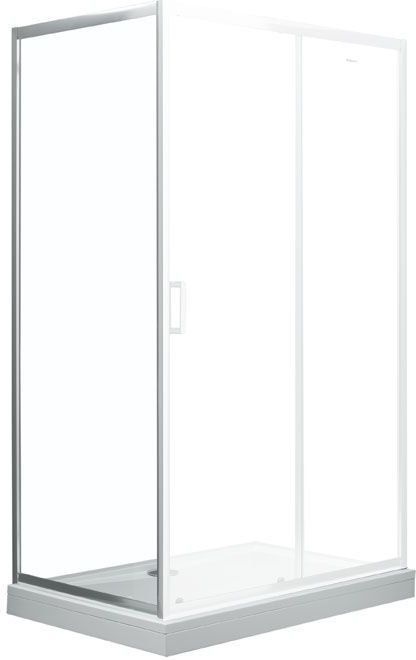 SP-0800A Бок. Панель 80x190, стекло 5 мм, прозр (209409) - 0