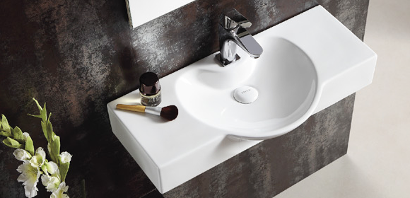 Подвесная раковина Gid  70 см  Str4280c - 0