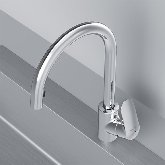 Смеситель для кухонной мойки Am.pm Like хром  F8012000 - 2