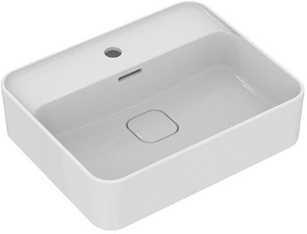 T296601 раковина на столешницу STRADA II Vessel с отверстием под смеситель /50х40/ (белый) - 0