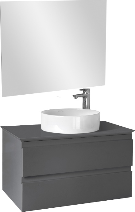 Тумба для комплекта Jacob Delafon Madeleine EB2083-J54 серый матовый - 1