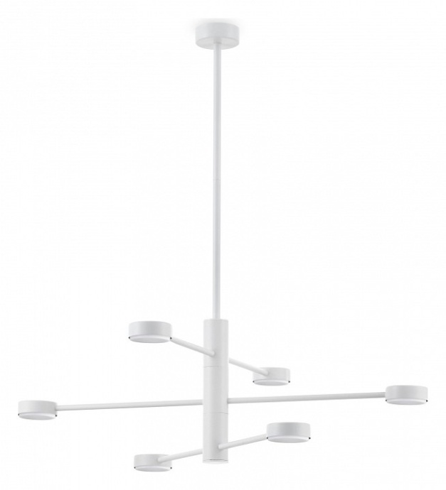 Люстра на штанге Freya Tactic FR5363CL-06W - 0