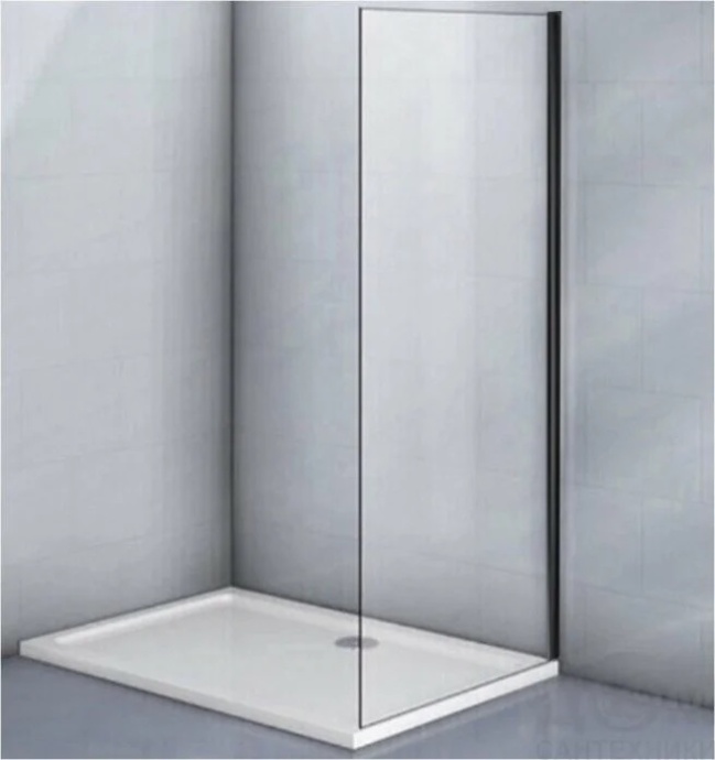 Боковая стенка Veconi 90 профиль черный  KP07B-90-01-C4 - 0