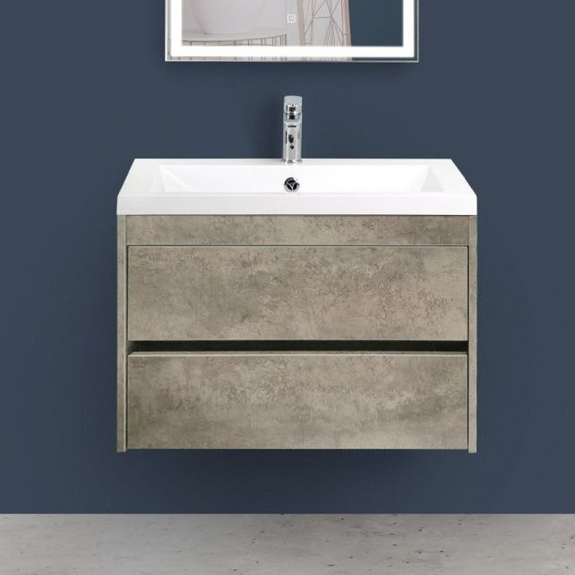 Тумба для комплекта Art&Max Family 60, подвесная, Cemento Veneto Family-580-2C-SO-CV - 0