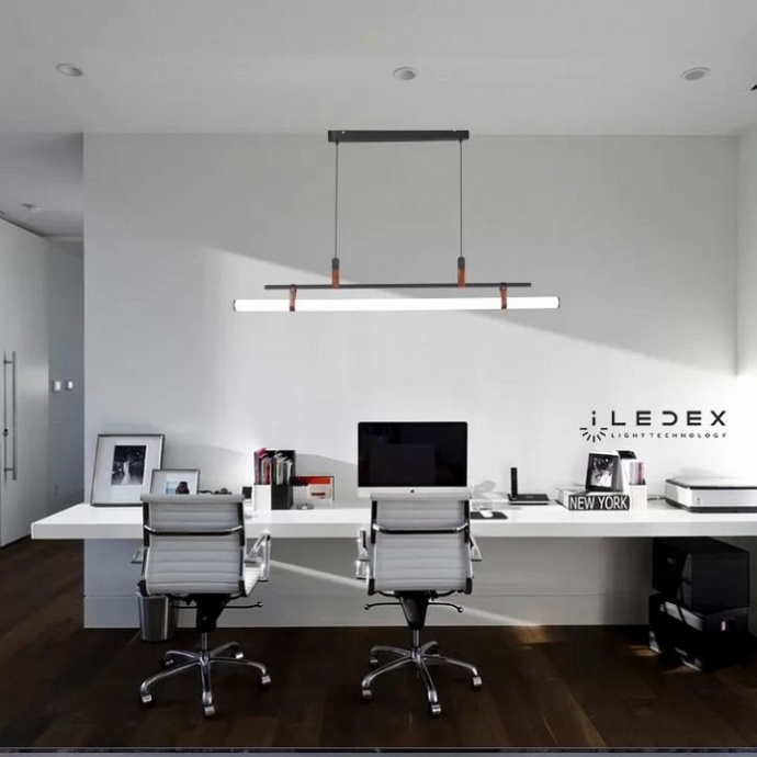 Подвесной светильник iLedex Zoom 9498P-32W-3000K BK-BR-WH - 1