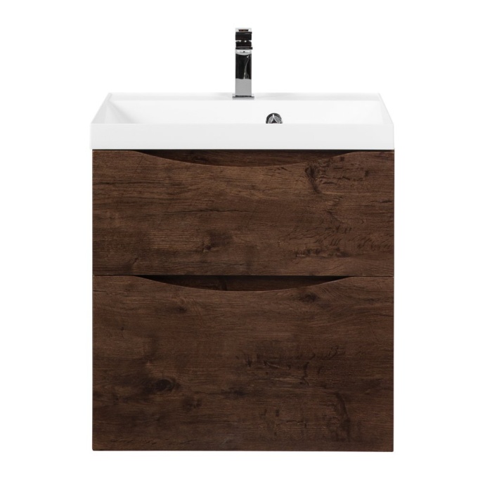 Тумба с раковиной BelBagno Marino 60 темное дерево - 0