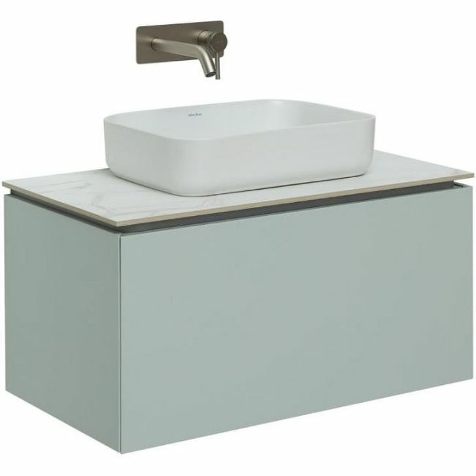 Тумба под раковину Allen Brau Infinity 85 светло - зеленый матовый 1.21002.PWM - 0