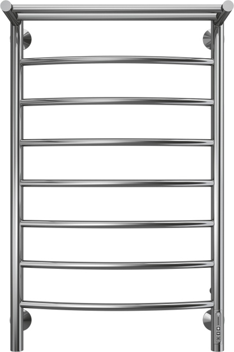 Электрический полотенцесушитель Terminus Классик П8 500x850 с полкой Хром 4670078531414 - 0