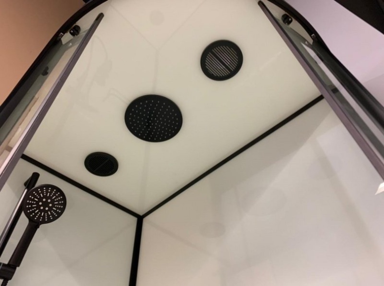 Душевая кабина Frank F411L Black левосторонняя 114114 - 10