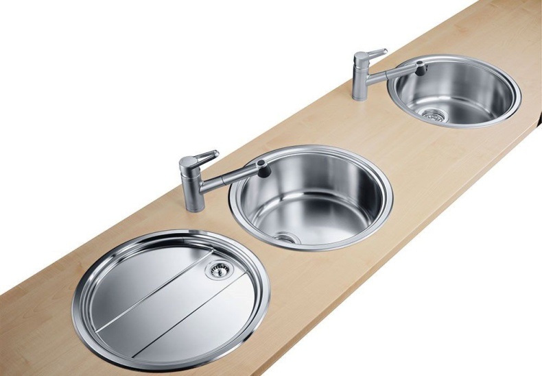 Мойка кухонная Blanco Rondosol 513306 сталь - 3