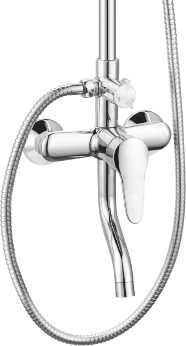 Душевая стойка DIWO Смоленск SM-08cr хром - 2