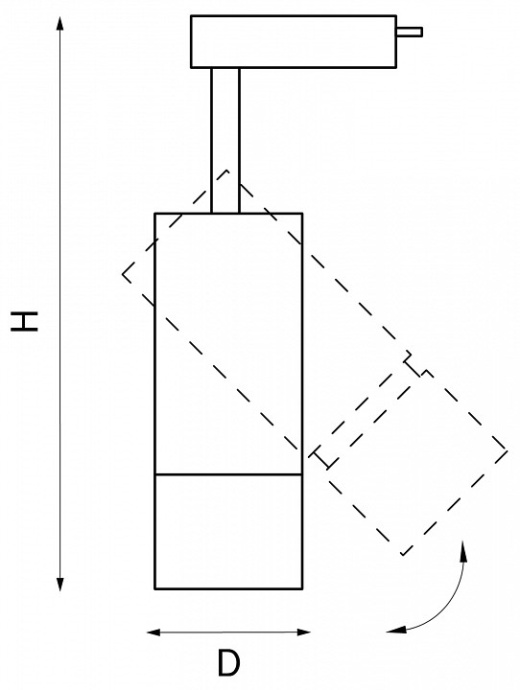 Светильник на штанге Lightstar Volta 229236 - 3