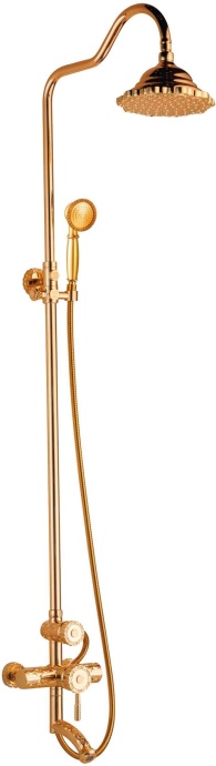 Душевая стойка Zorg Antic A 102DS-BR - 0